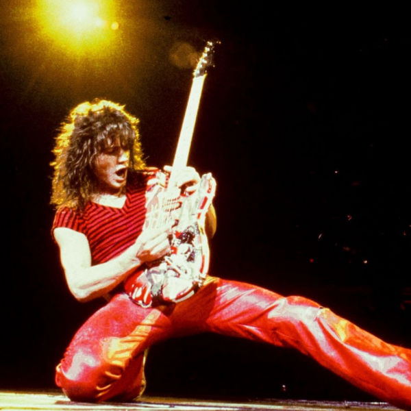 Eddie Van Halen en concierto